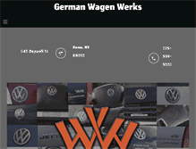 Tablet Screenshot of germanwagenwerks.com
